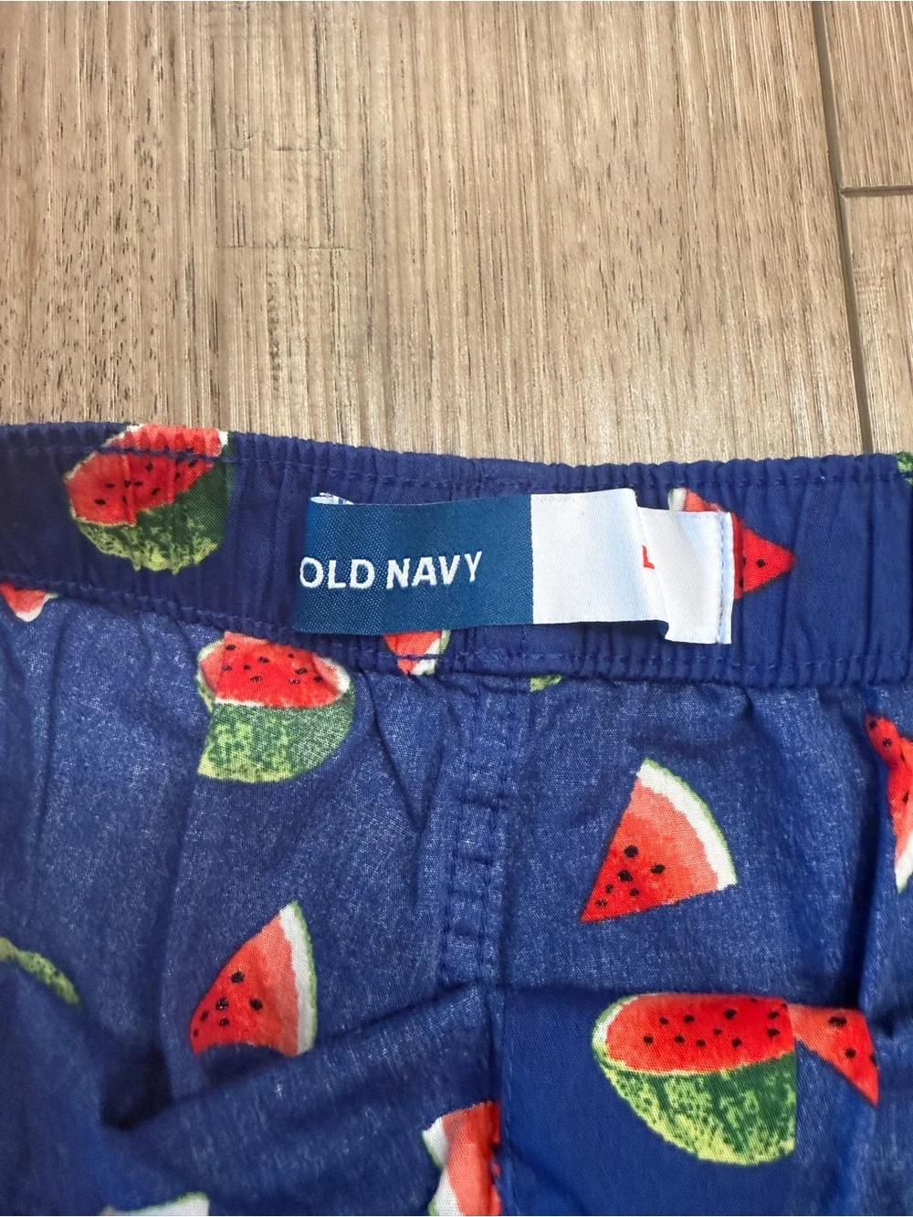 Old Navy watermelon sleep shorts